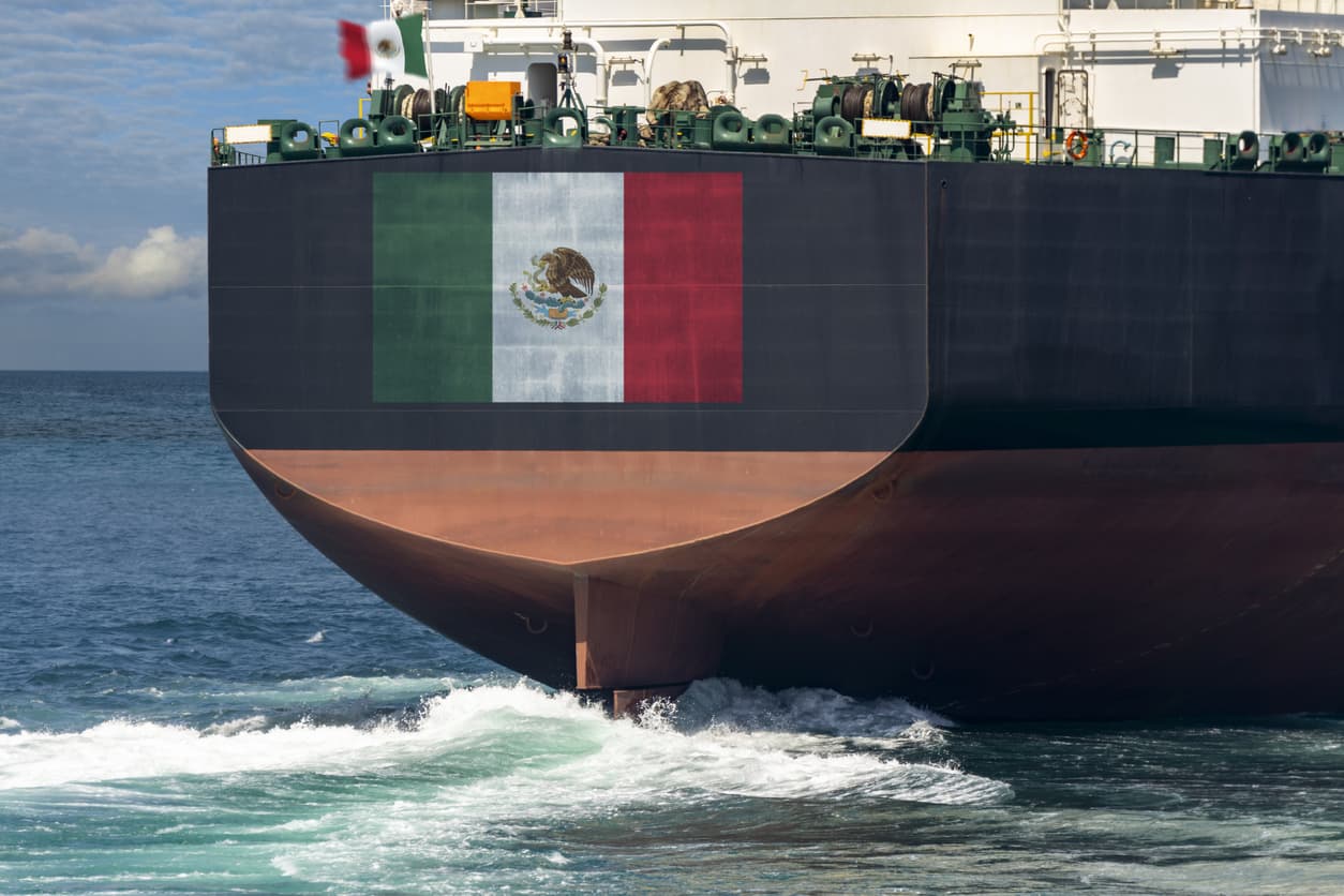 Freight ship from Mexico