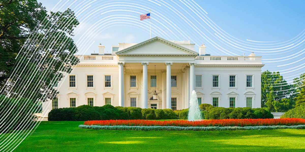 The White House in Washington DC, United States