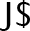 Jamaica Dollar Symbol